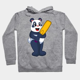 Panda Cricket Cricket bat Hoodie